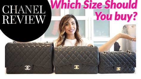 maxi vs jumbo chanel bag|chanel jumbo flap unboxing.